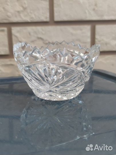 Хрустальная вазочка под варенье