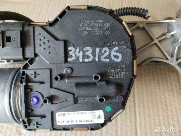 Трапеция стеклоочистителей VW Touareg II (NF)