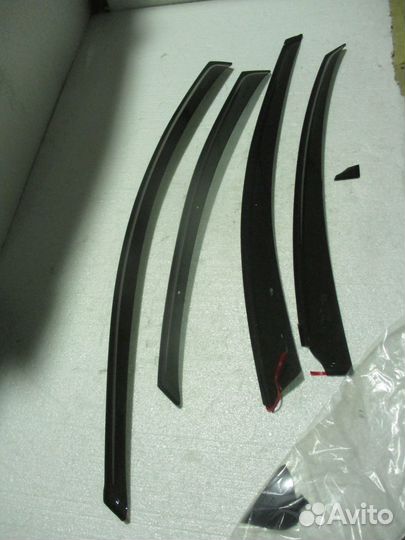 Дефлекторы окон Hyundai Solaris 1 седан