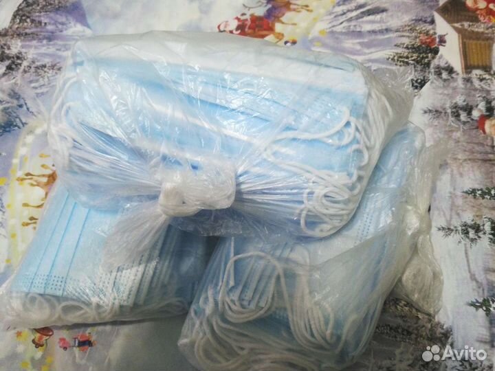 Маска одноразовая медицинская