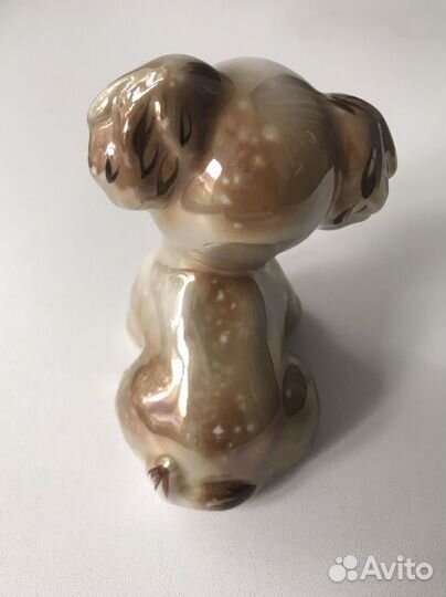Статуэтка фарфоровая Щенок офз