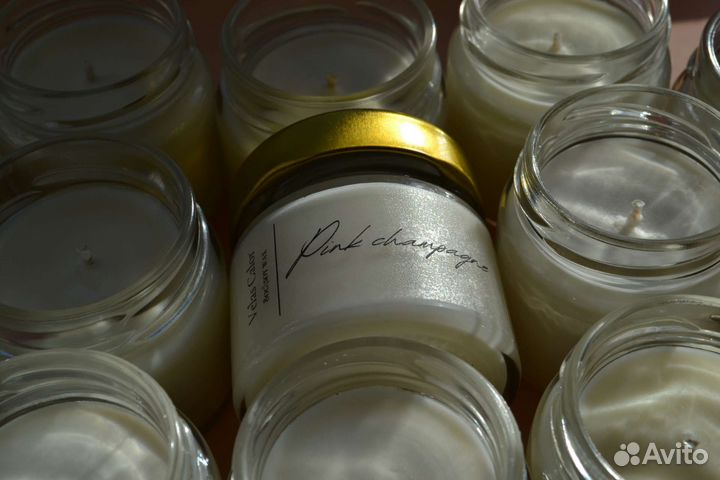 Эко свеча с ароматом в подарок