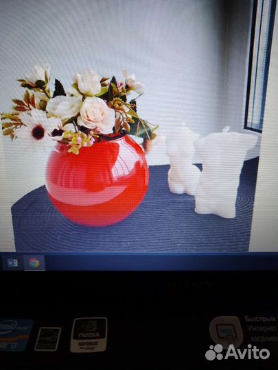 Ваза шар 10,3см