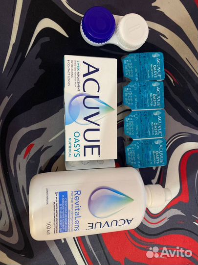 Линзы контактные acuvue oasys multifocal -1.25