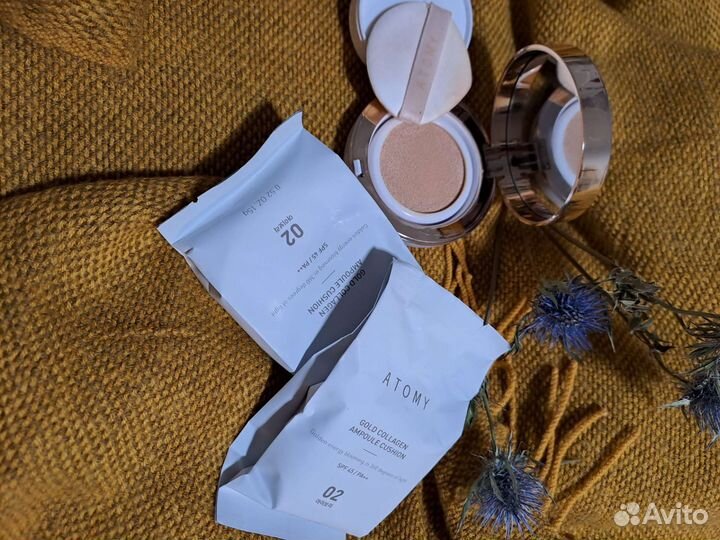 Кушон С золотым коллагеном от atomy