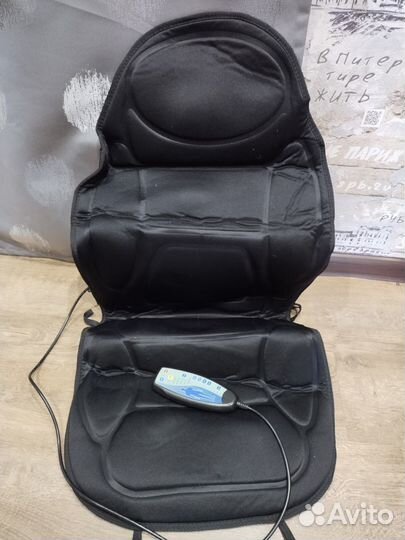 Массажная накидка в авто с подогревом