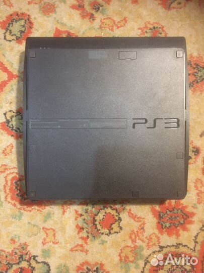 PlayStation 3 slim прошитая + 24 игр