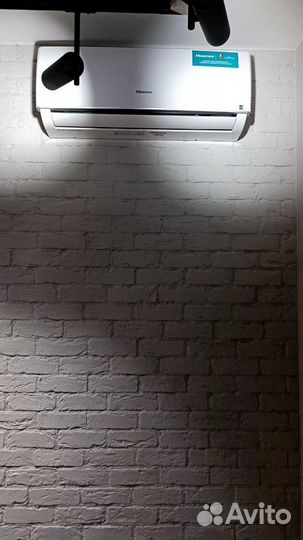 Установка кондиционеров. Закладка трассы