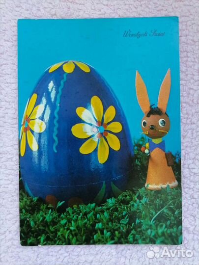 Открытки пасха Германия(56г.) и Польша(72г.) редки