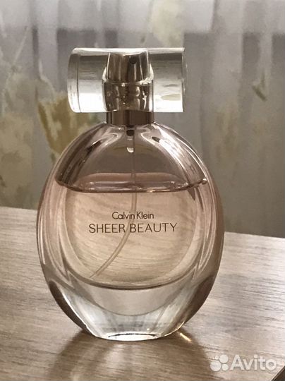 Calvin clean Sheer beauty туалетная вода