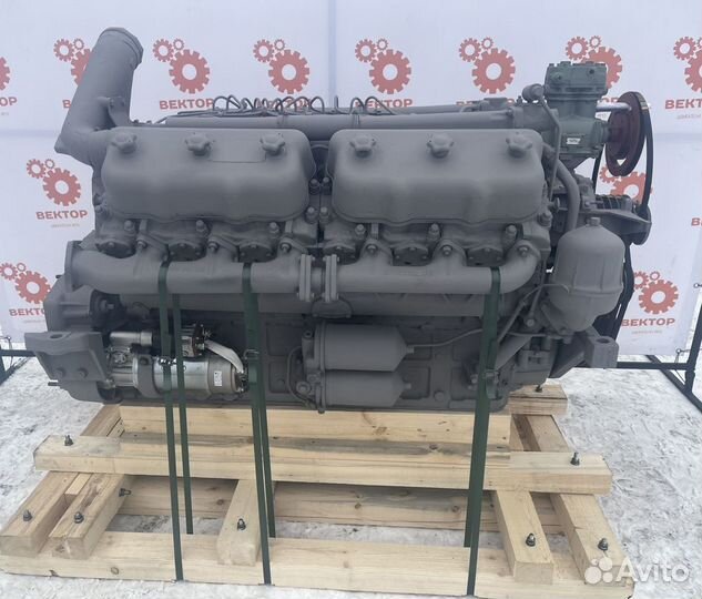 Двигатель ямз 240бм2-4(с общей гбц)