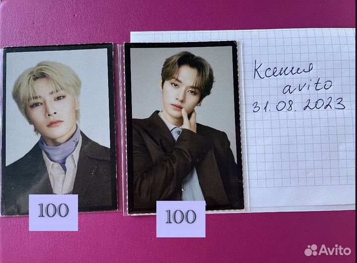 Карты Stray kids Go live, Oddinary, Christmas Evil