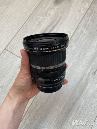 Объектив Canon EF-S 10-22mm f/3.5-4.5 USM новый