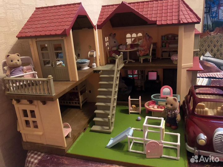 Sylvanian Families дом, машина и тд