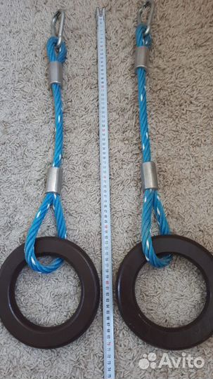 Гимнастические кольца с крепежом