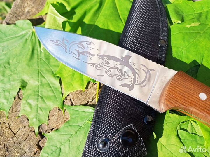 Нож охотничий 'Акула'. Новый