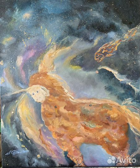 Картина маслом на холсте