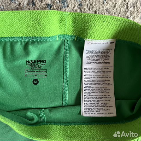 Шорты nike pro женские