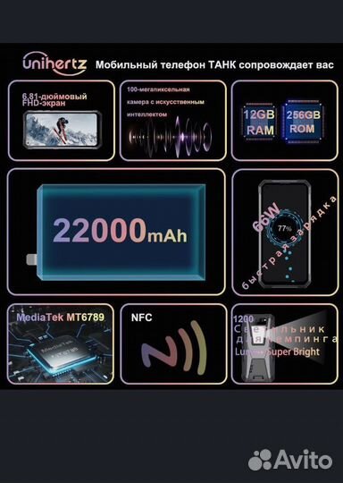 Unihertz Tank, 12/256 ГБ