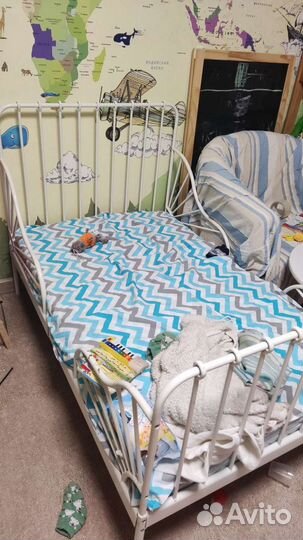 Детская кроватка IKEA раздвижная