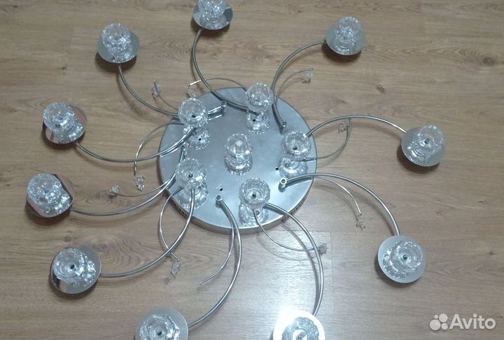 16 ламп -Люстра с пультом d/1,1м