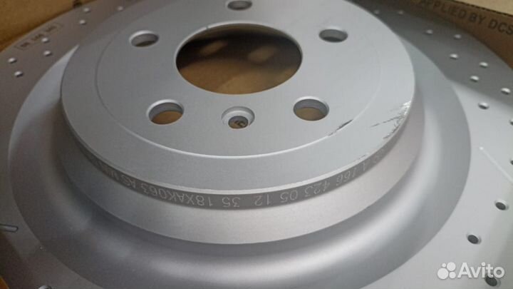 Диск тормозной задний Mercedes W166