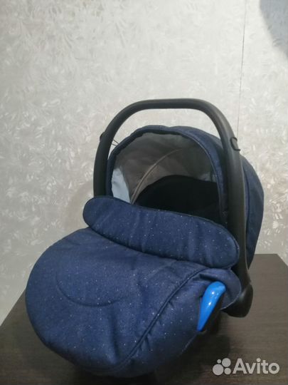 Автолюлька Адамекс от 0+ с адаптерами для коляски