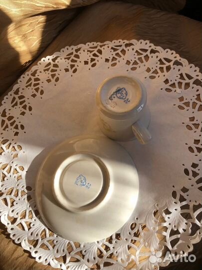 Кофейный сервиз Владивостокский фарфоровый завод