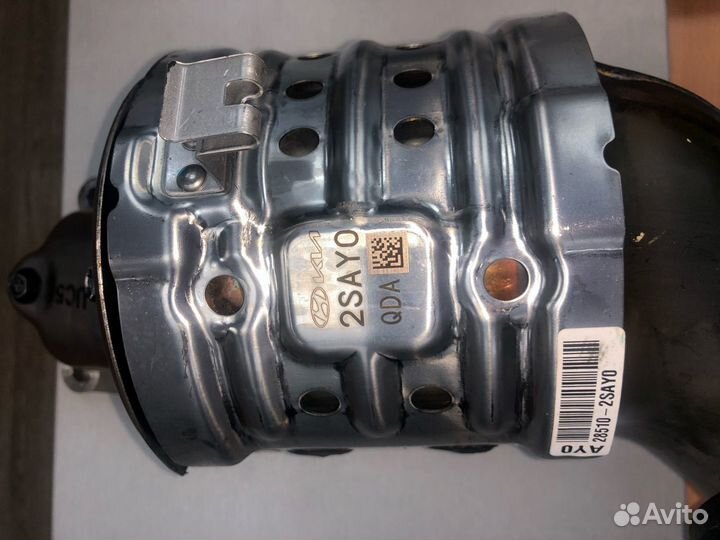 Выпускной коллектор с катализатором