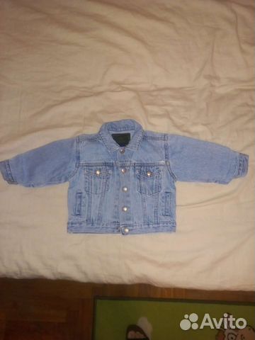 Джинсовая куртка для мальчика