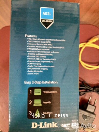 Маршрутизатор D-Link 2640 в отличном состоянии
