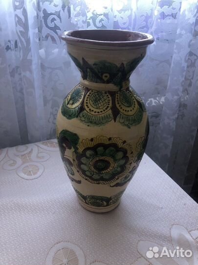 Ваза глиняная