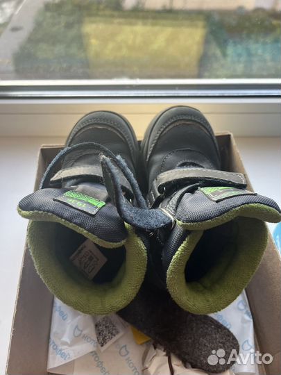 Неубиваемые ботинки демисезон Котофей 24 размер