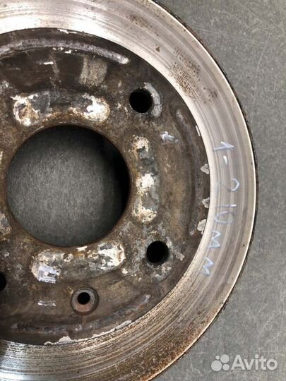 Диск тормозной передний Chevrolet Rezzo klau