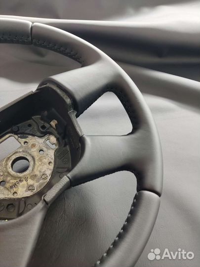 Руль skoda octavia a5 рестайлинг кожаный