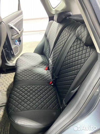 Автопилот чехлы Renault Logan ромб