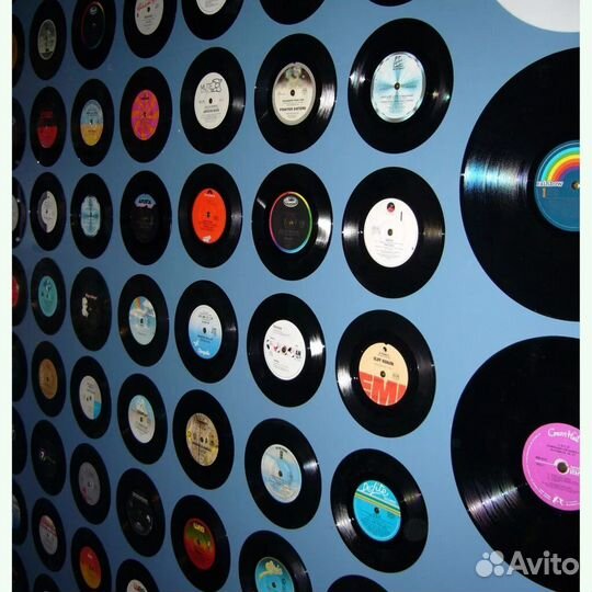Виниловые пластинки для декора