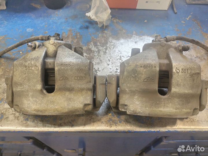 Тормозные суппорта 288 на volkswagen polo Ate 581
