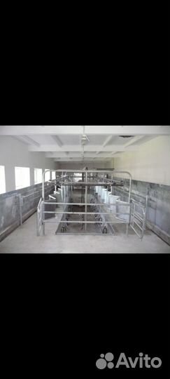 Металлокаркас Доильного зала Ёлочка