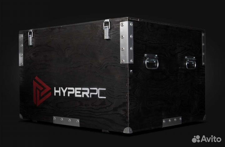 Деревянный ящик от компьютера