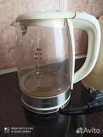 Электрочайники на запчасти. С подставкой