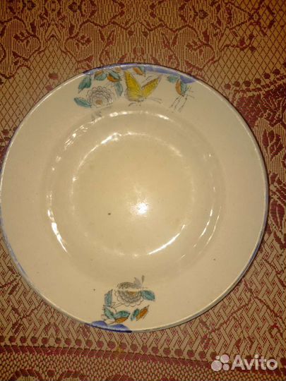 Тарелка бронницы 1927г