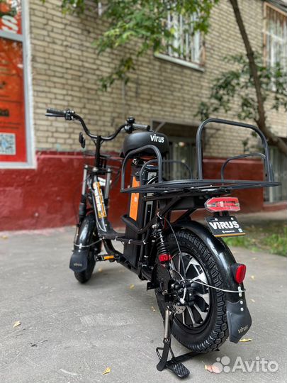Электровелосипед монстр Virus Turbo S