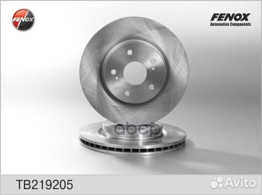 Диск тормозной Suzuki Grand Vitara II 05- TB219