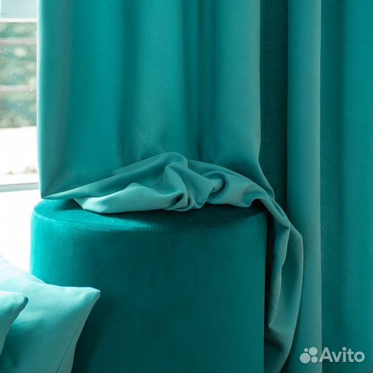 Шторы канвас Эдем Синяя птица