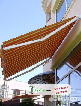 Маркизы локтевые тент навес