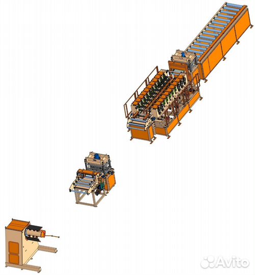 Автоматическая линия для производства