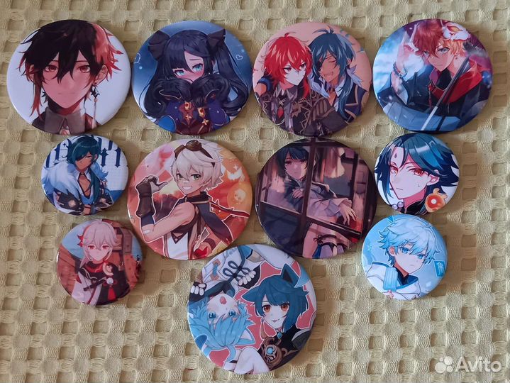 Обновлено значки Геншин Импакт, Аниме и BTS