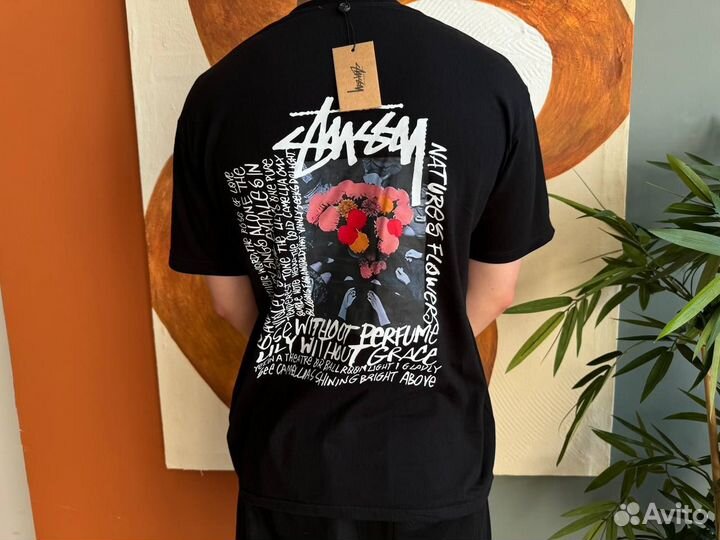 Футболка stussy тишка белая