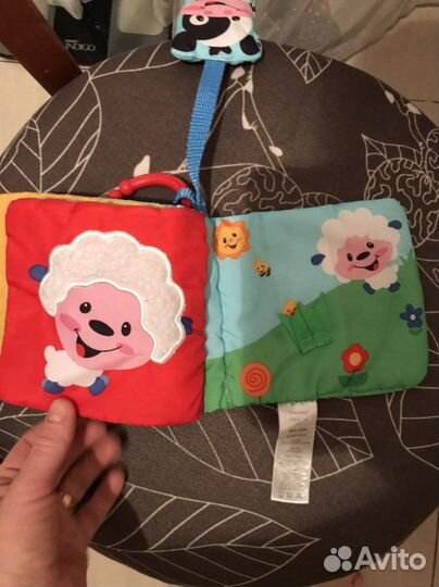 Развивающая игрушка-книжка для малыша Fisher Price
